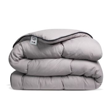 Avenue Gemak 2 in 1 dekbed. Dekbed zonder overtrek Traupe Grijs