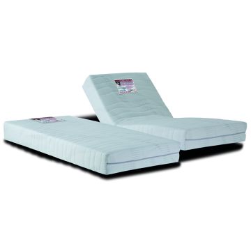 Luxe 7-zone Diplomat matras met 300 pocketveren uiterst elastisch en non-allergie