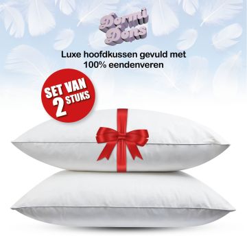 Dormi Dons veren hoofdkussen