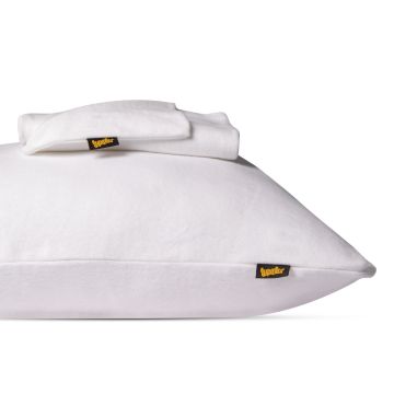 Set van 2 beschermende molton onderslopen op de kussenmaat 60x70cm