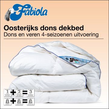 Oostenrijks Dons 4-Seizoenen Dekbed Fabiola