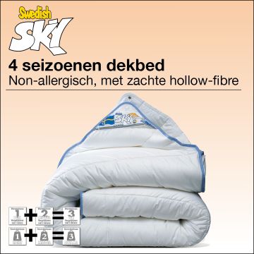 non allergisch hollow fibre luxe dekbed