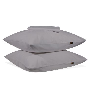 Kussenslopenset 60x70cm Licht Grijs