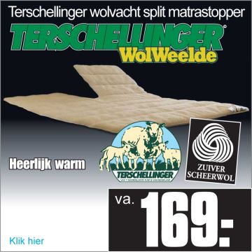 Terschellinger Wollen Split Slaapvacht