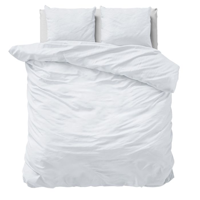 Superieur Katoenen Dekbedovertrek Wit