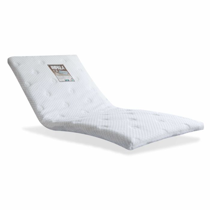 Impala Natuurrubber Topmatras - Medium: Perfecte balans tussen comfort en ondersteuning.

