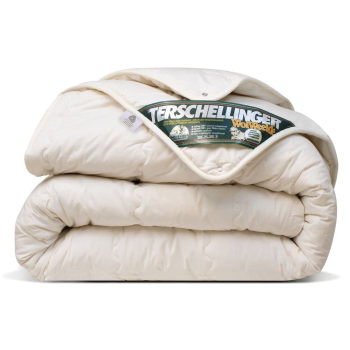 Terschellinger 4 seizoenen zuiver scheer wollen dekbed Supersize warmteklasse 260x220cm