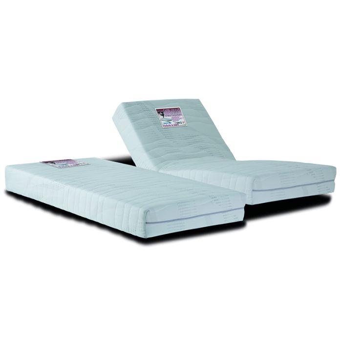 Luxe 7-zone Diplomat matras met 300 pocketveren uiterst elastisch en non-allergie