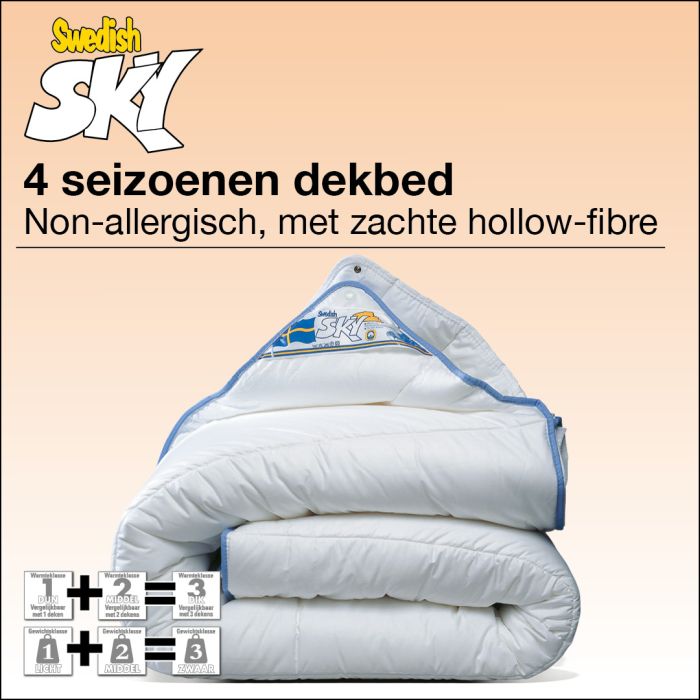 non allergisch hollow fibre luxe dekbed