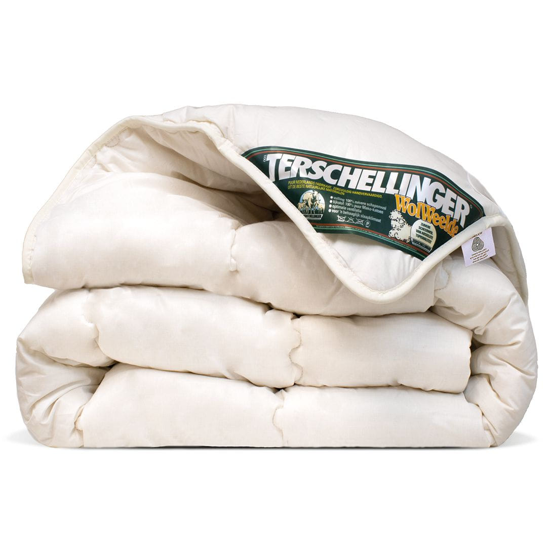 Terschellinger | Winter wollen dekbed | 100% IWS Zuiver Scheerwollen Enkel Dekbed| 200x220 cm (Extra Lang) - Terschellinger | Winter wollen dekbed | 100% IWS Zuiver Scheerwollen Enkel Dekbed| 200x220 cm (Extra Lang) -