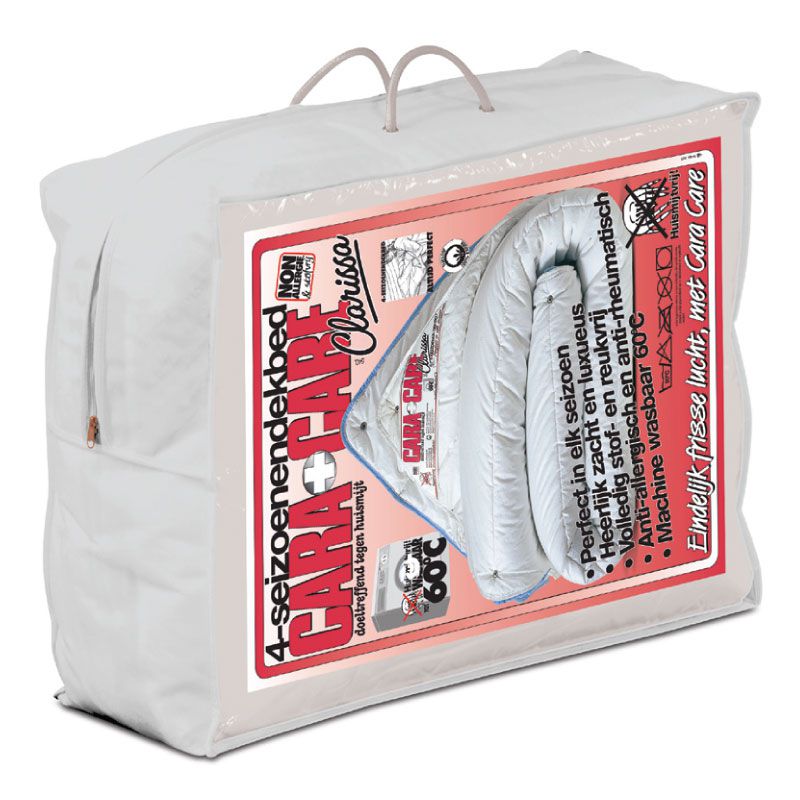 Verpakking van Cara Care Clarissa 4-seizoenen dekbed