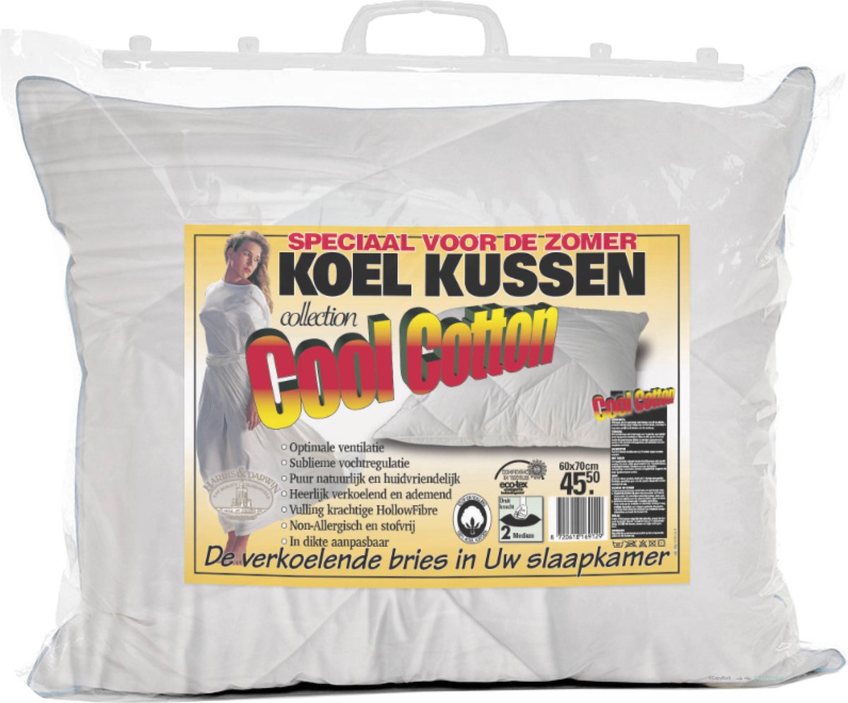 Verpakking van Cool Cotton ademend hoofdkussen