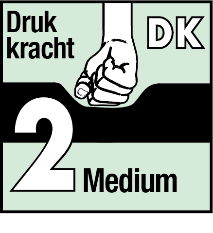Drukkracht 2 medium topper