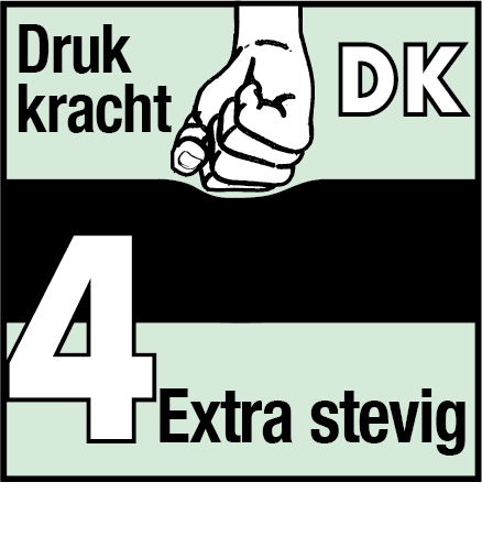 Drukkracht 4 extra stevig topper