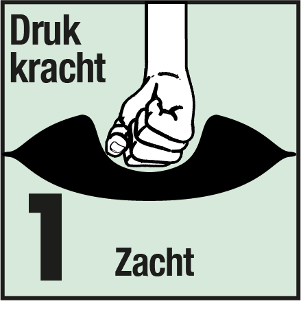 Drukkracht 1 zacht