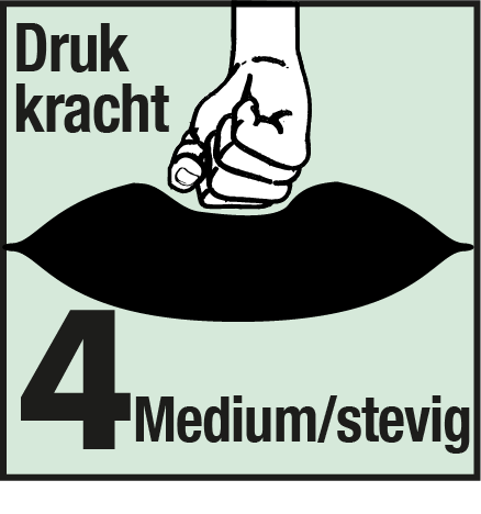 Drukkracht 4 medium stevig
