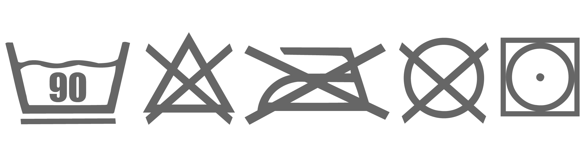 Wasvoorschrift Cara Care Chanel stofvrij hoofdkussen